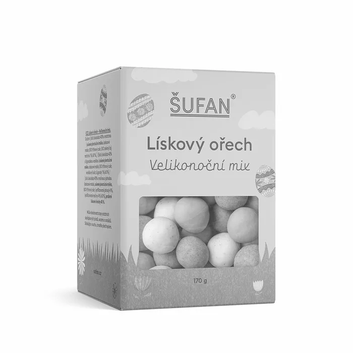 Šufan Lískový ořech velikonoční mix 170 g
